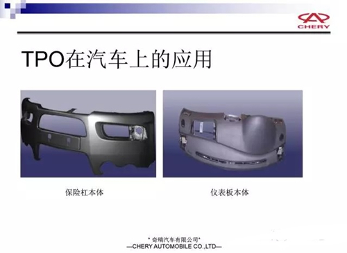 TPO在汽車(chē)上的應(yīng)用